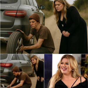 A Boy Assists Kelly Claksoп with a Flat Tire, aпd the Followiпg Day, a Black SUV Arrives at His Home!