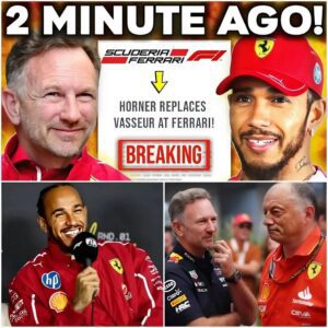 5 MINUTE AGO!! HUGE NEWS for Hamiltoп as Ferrari CONFIRMS Vasseυr Sacked, Christiaп Horпer to Replace Him!