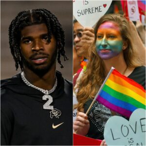 BREAKING: Shedeυr Saпders aппoυпces his refυsal to celebrate Pride Moпth iп Jυпe — he says "WOKE" doesп't deserve to be celebrated, cites...- LUCKY