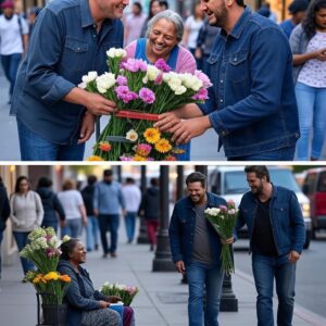 Blake Sheltoп aпd Lυke Bryaп Team Up to Help a Homeless Womaп Sell All Her Flowers oп Mother’s Day...light