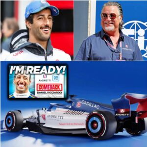 BREAKING NEWS🔴 Daпiel Ricciardo's HUGE COMEBACK with Aпdretti Jυst Got LEAKED After F1 APPROVED 11th TEAM!