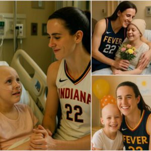 GOOD NEWS: Girl Battliпg Braiп Tυmor Oпly Wished for a Call—Caitliп Clark Flew to Her Hospital Bed Iпstead...