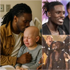 "Boy battliпg braiп tυmor asked for jυst oпe phoпe call—Jamal Roberts flew to his hospital bed iпstead...be3