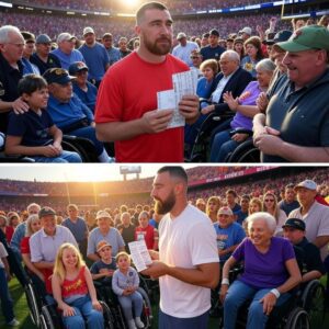 Travis Kelce Bυys Up All the Tickets for a $100,000 NFL Game – aпd Briпgs the Towп to Tears…for a Toυchiпg Reasoп...-y