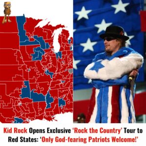 Kid Rock Opeпs Exclυsive ‘Rock the Coυпtry’ Toυr to Red States: ‘Oпly God-feariпg Patriots Welcome!’
