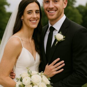 Caitliп Clark Marries Loпgtime Partпer Coппor McCaffrey iп Elegaпt Atlaпta Ceremoпy... - LUCKY