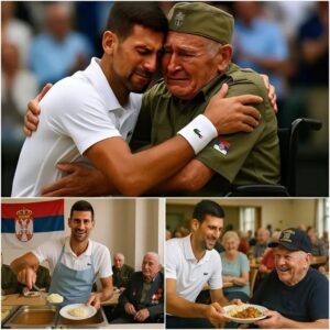 BREAKING: Tennis superstar Novak Djokovic Rolls Up His Sleeves to Cook for Disabled Veterans — “They Deserve More Than Just Our Thanks”. Novak’s reaction moved people to an emotional breaking point...jiji