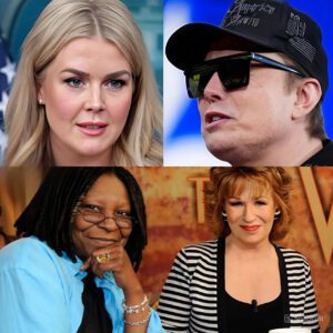 BREAKING: Just 10 minutes ago, Karoline Leavitt and Elon Musk stunned the nation by releasing a shocking exposé targeting ‘The View’. With a vault of video and insider testimony, jiji