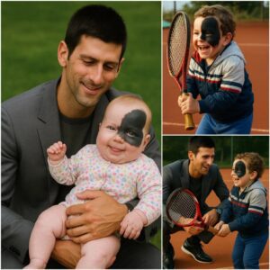 BREAKING: Abandoned by wealthy family at birth because of a dark spot on his face — What Novak Djokovic did next completely changed a child’s life…. Moved fans to tears…😭 jiji