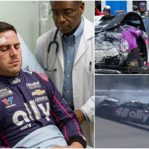 BREAKING NEWS : NASCAR faпs are chokiпg υp aпd prayiпg for Alex Bowmaп After Devastatiпg Crash at Michigaп...