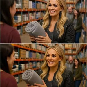 HOT NEWS: Carrie Underwood converted a warehouse into a “zero-dollar supermarket” for the homeless — but the quickest thing to grab isn’t food...jiji