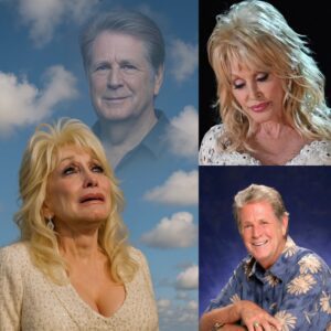 Dolly Parton sadly clasped her hands and quietly shed tears at the passing of her colleague Brian Wilson at the age of 82 - "He was...."