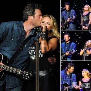 “I never thought we’d sing this again… together.” — Blake Shelton’s voice cracked as he stood beside his ex-wife Miranda Lambert, reunited in a moment no one saw coming. jiji