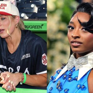 Olympic medalist Simone Biles apologizes to transphobic activist Riley Gaines jiji