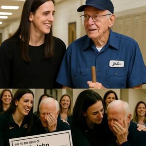 Caitlin Clark Discovers Her Former Janitor Still Working at 79 and Surprises Everyone…jiji