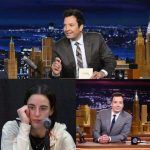 EXPLOSIVE CLASH BETWEEN JIMMY FALLON AND CAITLIN CLARK ON NBC — BOTH FORCED OFF STAGE AS TENSIONS ERUPT LIVE ON AIR - jiji