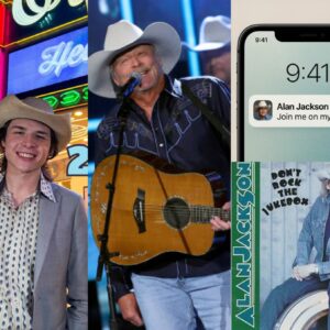 GREAT NEWS: Last night at his private home, John Foster received a message from someone very special — country music legend Alan Jackson has invited jiji