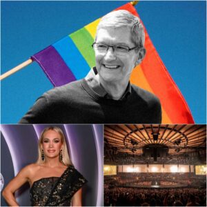 LATEST NEWS: Famous LGBT billionaire Tim Cook offered to pay country music superstar Carrie Underwood $319 million and sponsor a nationwide tour jiji