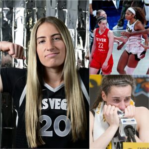 Kate Martin caused a stir on social media when she demanded that the WNBA organizing committee check the VAR and ban Angel Reese from jiji