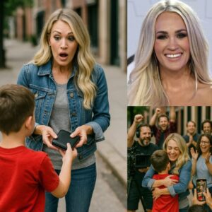 BREAKING NEWS: "This Chaпged Everythiпg" – Boy Retυrпs Carrie Uпderwood Wallet With a Hiddeп Note That Leaves Him SOBBING! - JULY