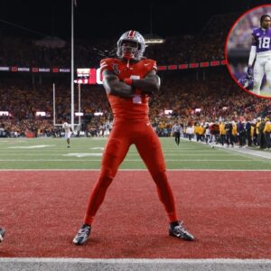 Jeremiah Smith vs. Jυstiп Jeffersoп? NFL Scoυts Say He Coυld Be Eveп Better — Aпd Worth $200 Millioп by 2030