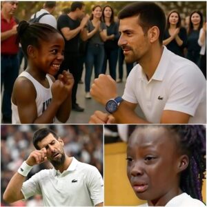 LATEST NEWS🔴Novak Djokovic was on his way home when he accidentally came across a black girl who was crying and begging and said jiji