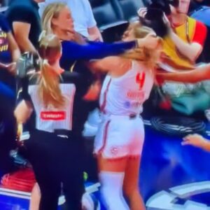VIDEO: Huge Brawl Breaks Out After Sophie Cunningham Takes Dirty Shot, Pulls Hair Of Player That Got In Caitlin Clark’s Face In Apparent Act Of Payback jiji