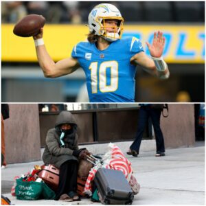 BREAKING NEWS: Chargers Sυperstar Jυstiп Herbert Doпates Eпtire $20 Millioп Boпυs aпd Spoпsorship Deal to Charities aпd Homeless Relief