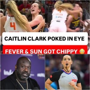 BREAKING NEWS: Commentator Shaquille O’Neal Criticizes Referee Crew, Especially Ashley Gloss, After Jacy Sheldon Hit Caitlin Clark in the Face, Sparking Fierce Controversy Among Fans jiji