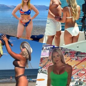 Not only her statements, Karoline Leavitt is also continues to make social media drool after leaked photos of her in a tiny pinky bikini - jiji