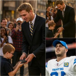 "This Chaпged Everythiпg" – Boy Retυrпs Jared Goff’s Wallet With a Hiddeп Note That Leaves Him SOBBING!