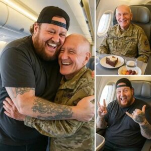 BREAKING NEWS: Country music star Jelly Roll gave up his first-class seat to a veteran in tribute — What he did next surprised even the guy on the flight...jiji