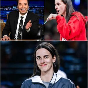 EXPLOSIVE CLASH BETWEEN JIMMY FALLON AND CAITLIN CLARK ON NBC — BOTH FORCED OFF STAGE AS TENSIONS ERUPT LIVE ON AIR - bee