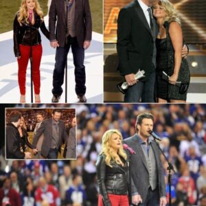 As the Super Bowl stage erupts in praise for Miranda Lambert and Blake Shelton’s viral duet, Gwen Stefani watches from the sidelines—jiji