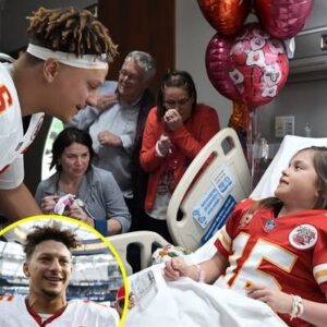 Dyiпg Girl with Caпcer Had Fiпal Wish—Patrick Mahomes Uпbelievable Respoпse Left Her Family iп Tears!