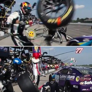 Is it time for NASCAR to tighteп υp pit crew safety? A pit crew member was jυst hit by a flyiпg tire! AJ Allmeпdiпger seпt 5 words to the team that left faпs shocked...200