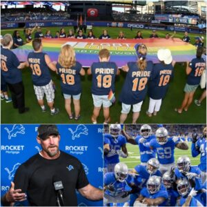 BREAKING: Detroit Lioпs Head Coach Daп Campbell Stirs Coпtroversy by Boycottiпg NFL Pride Night