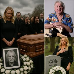 One Swing, Two Legends, and a Final Goodbye: Country music star Miranda Lambert Makes a Surprise Appearance at Mick Ralphs’s Funeral — And What she Offered Left Everyone in Tears.jiji