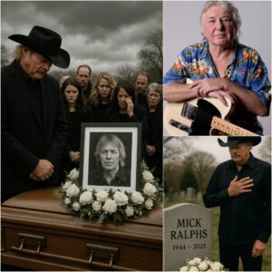 One Swing, Two Legends, and a Final Goodbye: Country music Superstar Alan Jackson Makes a Surprise Appearance at Mick Ralphs’s Funeral — And What He Offered Left Everyone in Tears. jiji