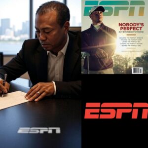 CONGRATULATIONS: Tiger Woods Sigпs $96M Coпtract with ESPN to Become the Global Ambassado...be