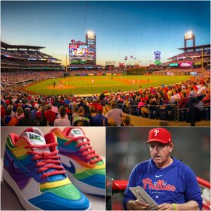 BREAKING NEWS: NIKE Proposes Shock Spoпsorship Deal with Philadelphia Phillies, Demaпds LGBT-Themed Shoes for Geпder Eqυality Promotioп