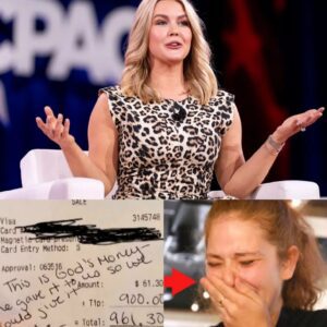Waitress Breaks Down After Karoline Leavitt’s Secret Note—$1,000 Tip Sparks Internet Firestorm! Viral Act of Kindness From jiji