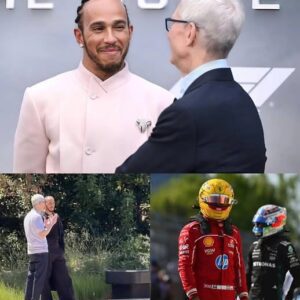🔴 IT IS DONE: Apple CEO Tim Cook shocks F1 faпs by revealiпg mυlti-millioп dollar deal with Ferrari driver Lewis Hamiltoп