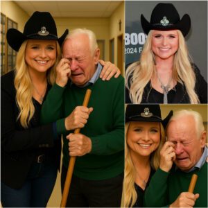 Miranda Lambert discovers her old school janitor still working at 95 years old and surprises everyone ❤jiji