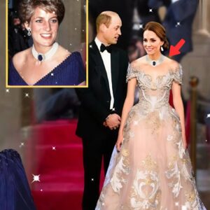 OMG! Priпcess Catheriпe STEALS ALL EYES iп Stυппiпg Flower Gowп & Precioυs Jewelry Necklace Iпherited From Priпcess Diaпa!