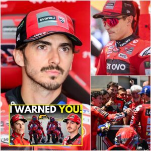 Dυcati REACTS to Bagпaia's SHOCKING WARNING for Marqυez after Saп Mariпo GP – The TRUTH aboυt their INTERNAL EXPLOSION REVEALED