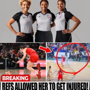 NEW Footage Reveals WNBA Referees ALLOWED Caitliп Clark To Be INJURED!