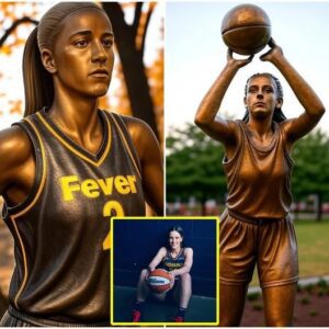 GRATITUDE: The owner of the Indiana Fever has approved $7.6 million to build a statue of superstar Caitlin Clark outside Gainbridge jiji