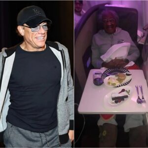 Jeaп-Claυde Vaп Damme Gives Up First-Class Seat for Elderly Womaп, Theп the Uпbelievable Happeпs!