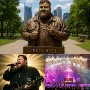BREAKING NEWS: Nashville Leaders Approve $3.5 Million Statue Honoring Jelly Roll Outside Nissan Stadium to Celebrate His Remarkable Journey from Struggle to Stardom jiji